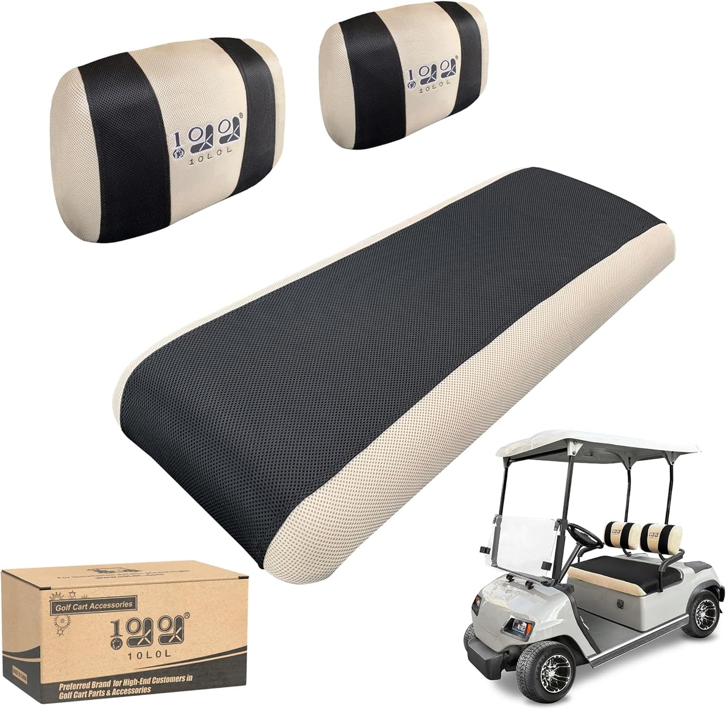 Golf Cart Seat Cover for Yamaha G2 G8 G9 G16 G19 G22 Front Seat